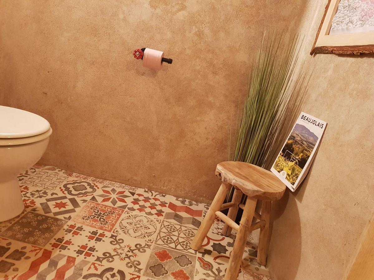 Willa Ancien Cuvage Du Beaujolais - Studio Tout Confort Saint-Didier-sur-Beaujeu Zewnętrze zdjęcie