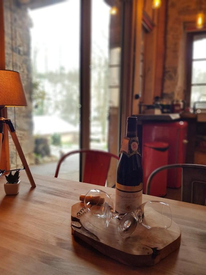 Willa Ancien Cuvage Du Beaujolais - Studio Tout Confort Saint-Didier-sur-Beaujeu Zewnętrze zdjęcie